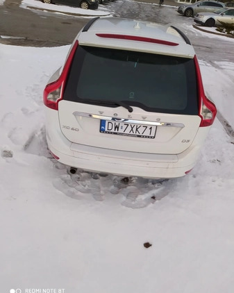 Volvo XC 60 cena 76800 przebieg: 202500, rok produkcji 2017 z Namysłów małe 56